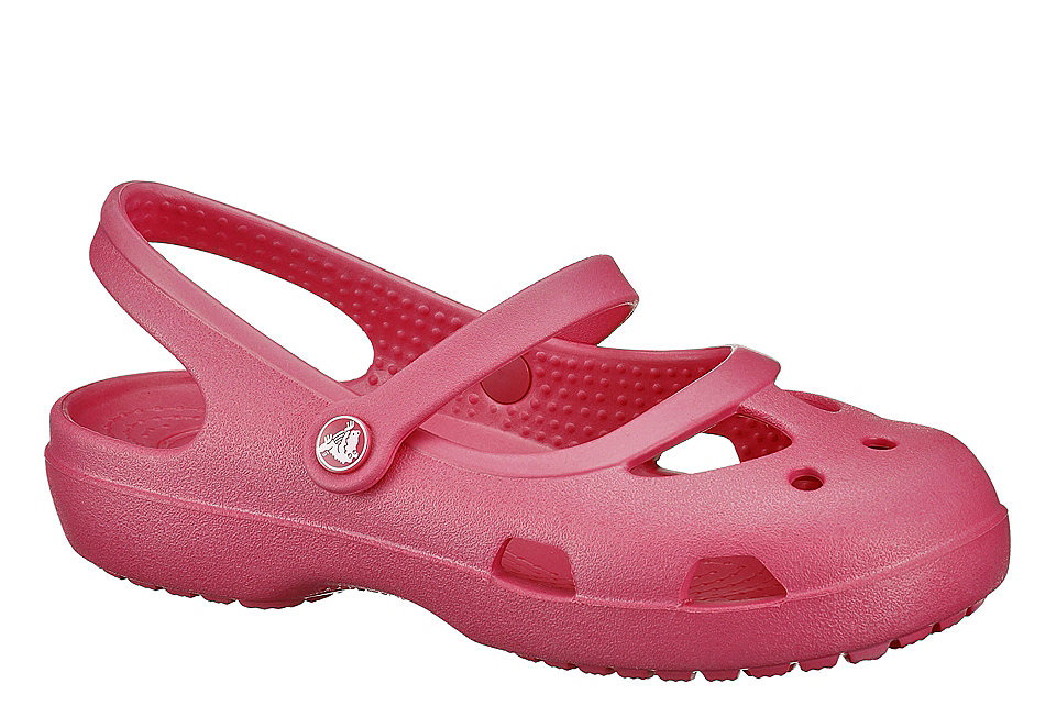 Балетки розового цвета Crocs