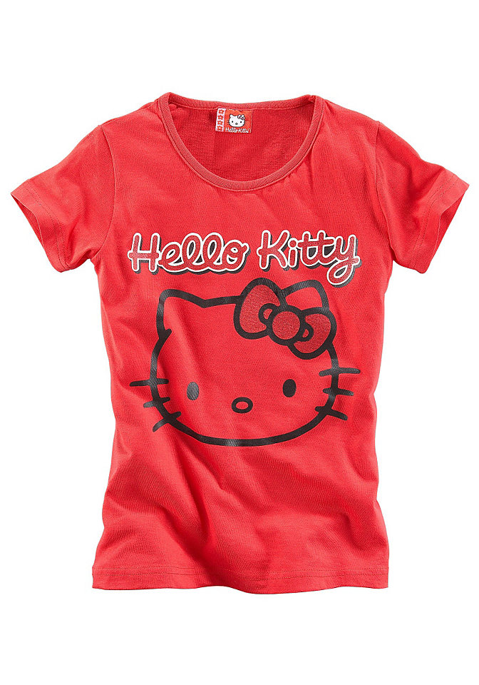 Футболка красного цвета Hello Kitty