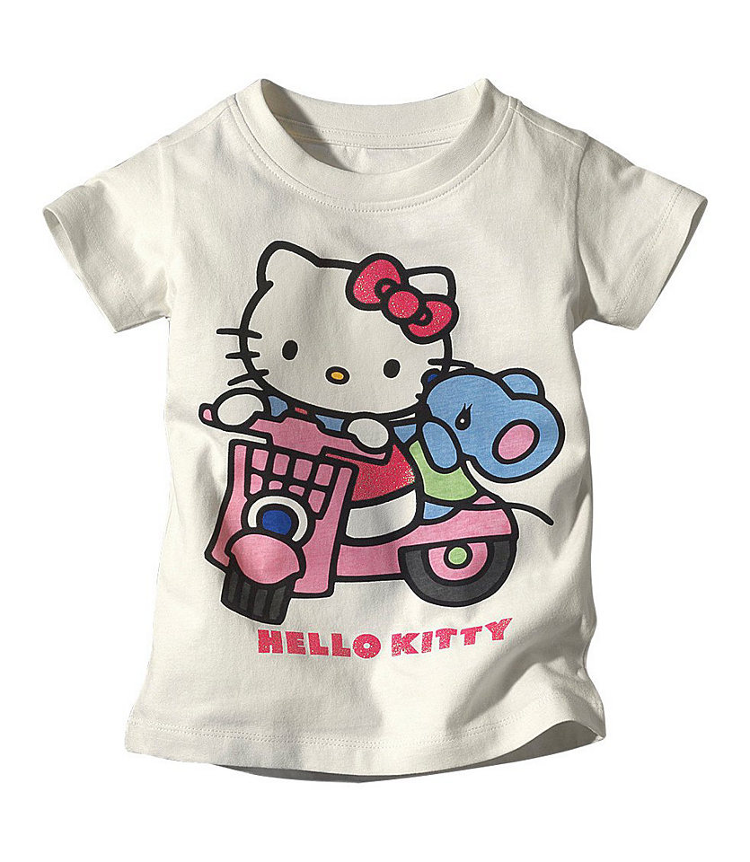 Футболка белого цвета Hello Kitty