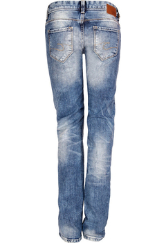 Стильные джинсы голубого цвета Cross Jeanswear Co