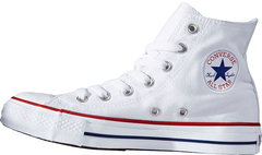 Текстильные кеды белого цвета Converse