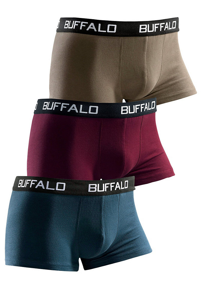 Трусы-боксеры (3 шт.) бирюзового цвета Buffalo